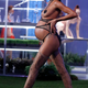 Slick Woods walks the runway for the Savage X Fenty Fall/Winter 2018 fashion show on September 12, 2018 in Brooklyn, NY.